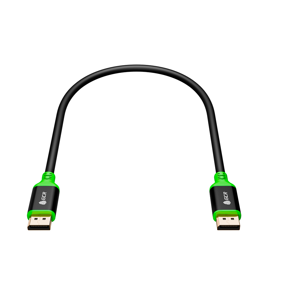 Кабель DisplayPort v1.2 4K 75Hz 5К 30Hz 21 Гбит/с металлический корпус для ТВ PS3 PS4 X-Box 360 Blue-Ray 24K GOLD