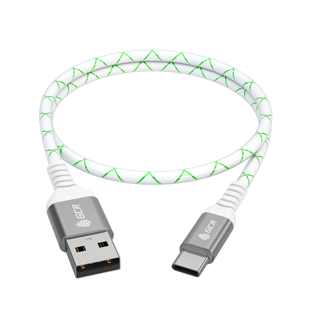 GCR PRO Кабель Type-C 60W PD быстрая зарядка