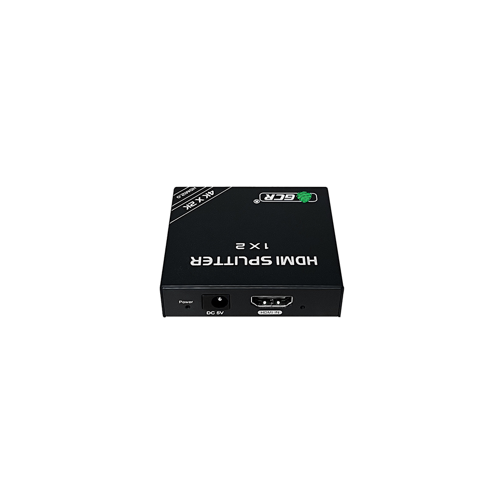 GCR Разветвитель HDMI 2.0 1 на 2 выхода 4К60Hz с функцией масштабирования Scaler HDCP 2.3