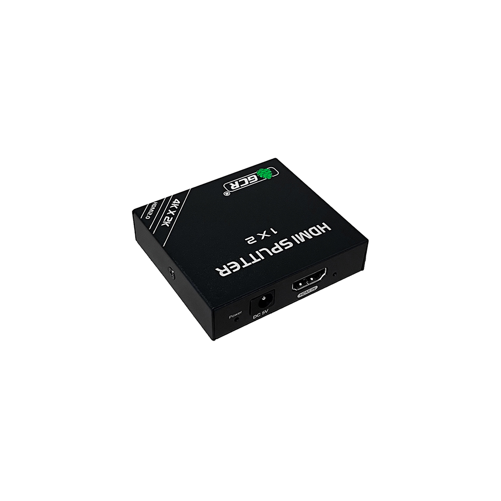 GCR Разветвитель HDMI 2.0 1 на 2 выхода 4К60Hz с функцией масштабирования Scaler HDCP 2.3