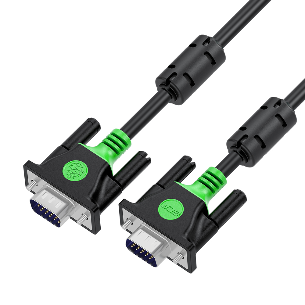 Кабель SVGA 15M / 15M Full HD с ферритовыми кольцами для монитора проектора