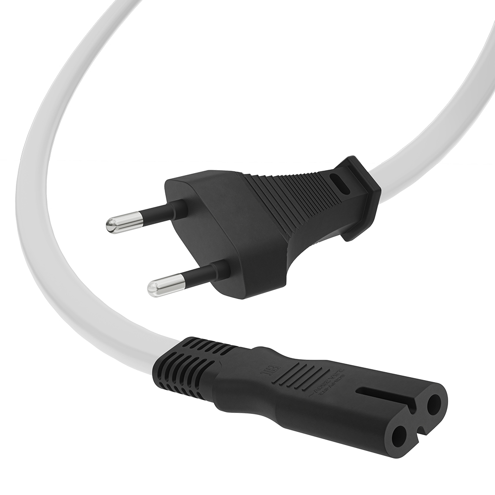 Сетевой кабель питания С7 восьмерка 2 pin 2*0,75мм 220V для PS3 PS4 PS5 XBoX