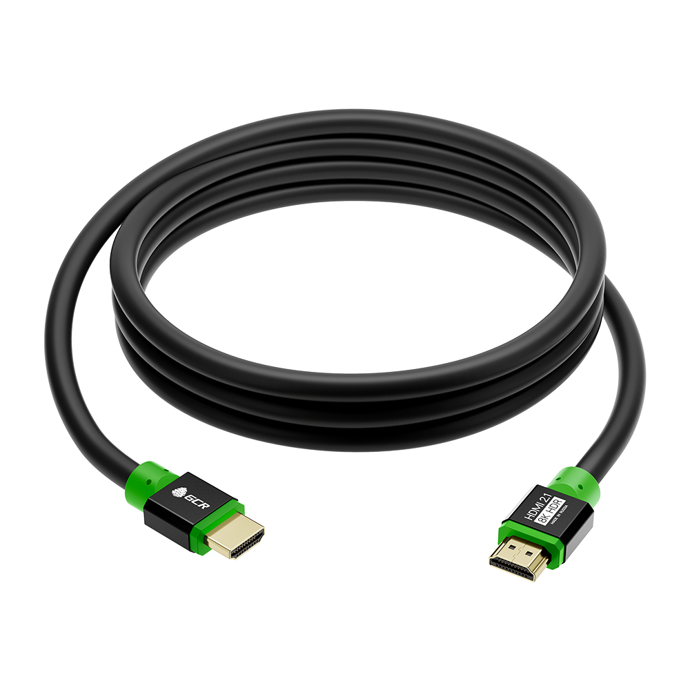 GCR PRO Кабель HDMI 2.1 3Х экран UHD 8K 60Hz 48 Гбит