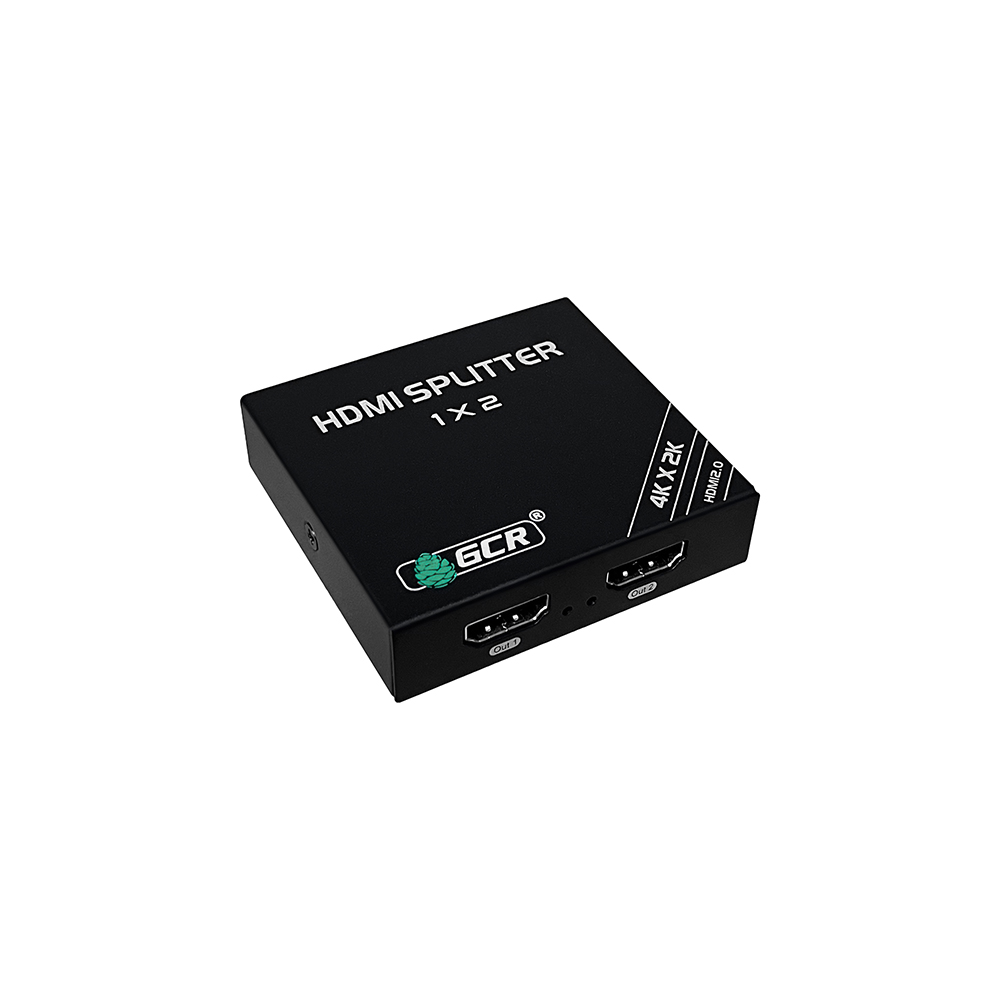 GCR Разветвитель HDMI 2.0 1 на 2 выхода 4К60Hz с функцией масштабирования Scaler HDCP 2.3
