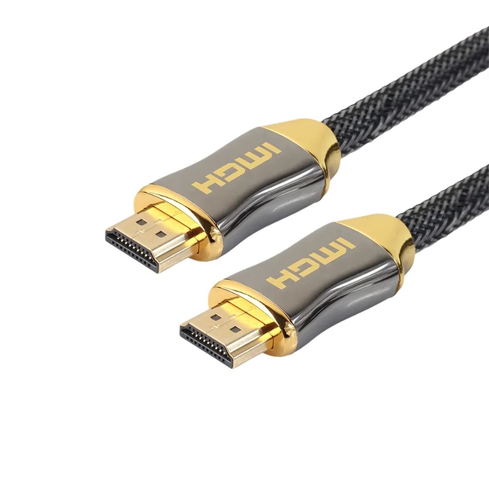 Кабель HDMI 2.0 нейлон 4K@60Гц AL корпус