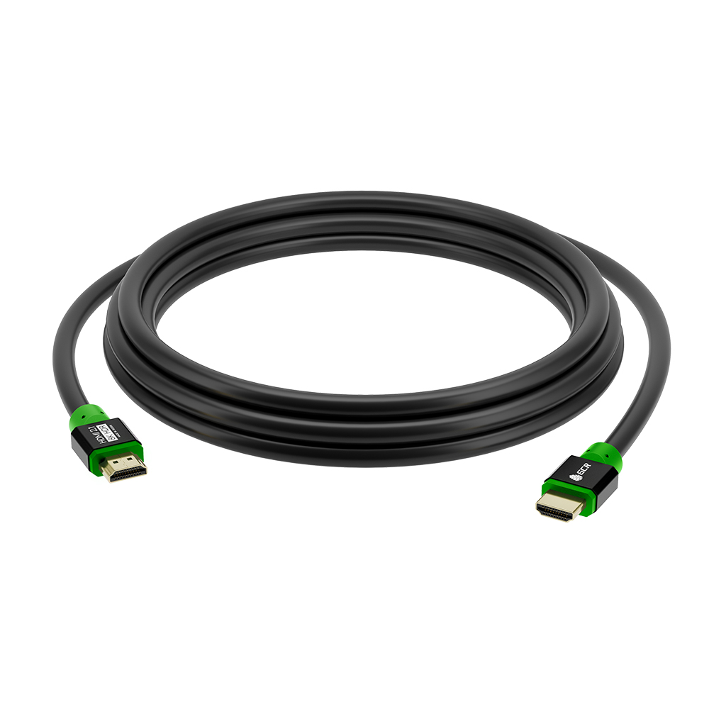 GCR PRO Кабель HDMI 2.1 3Х экран UHD 8K 60Hz 48 Гбит