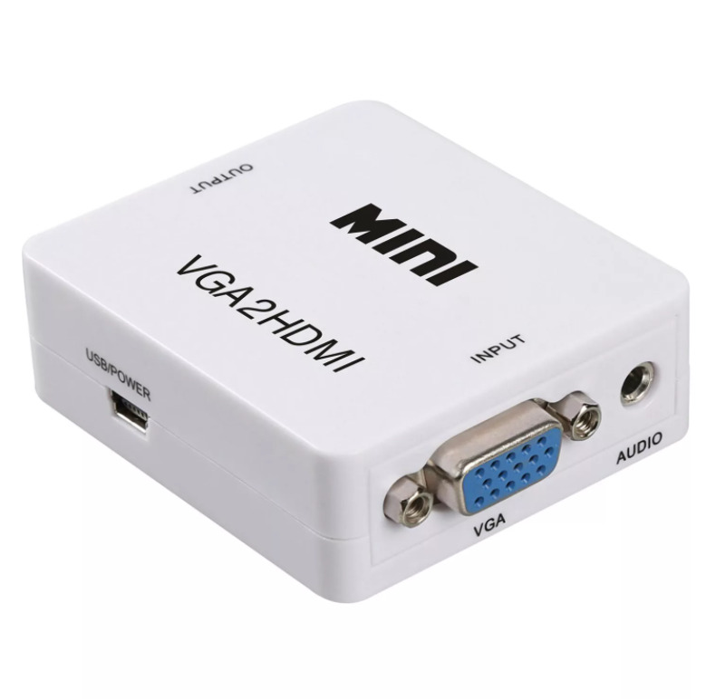 Конвертер переходник VGA на HDMI 1080P