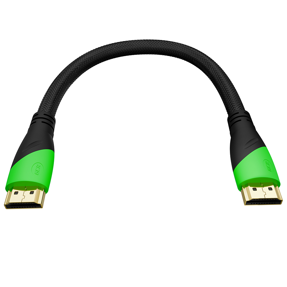 GCR PRO Кабель HDMI 2.0 3Х экран UHD 4K 60Hz 18 Гбит нейлон