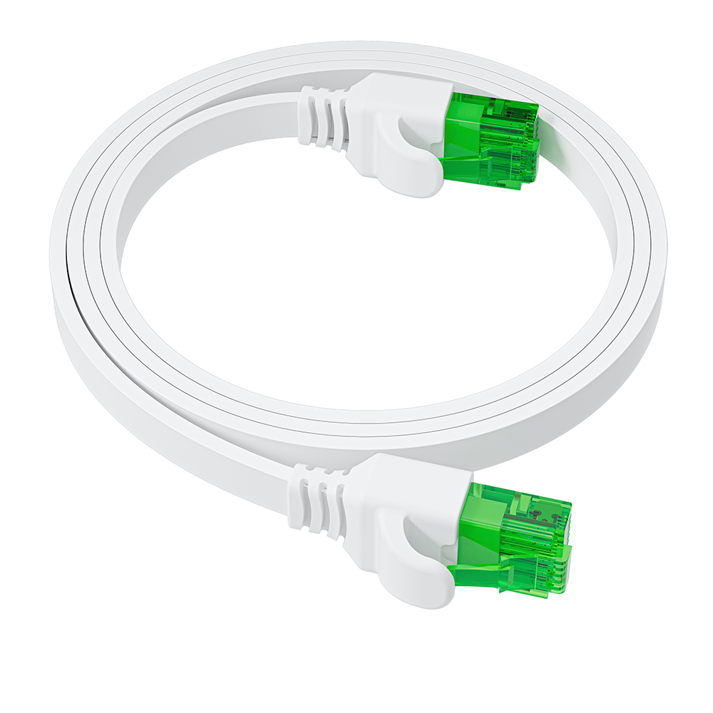 GCR PRO Патч-корд плоский LSZH PROF кат.6 UTP медь RJ45 T568B