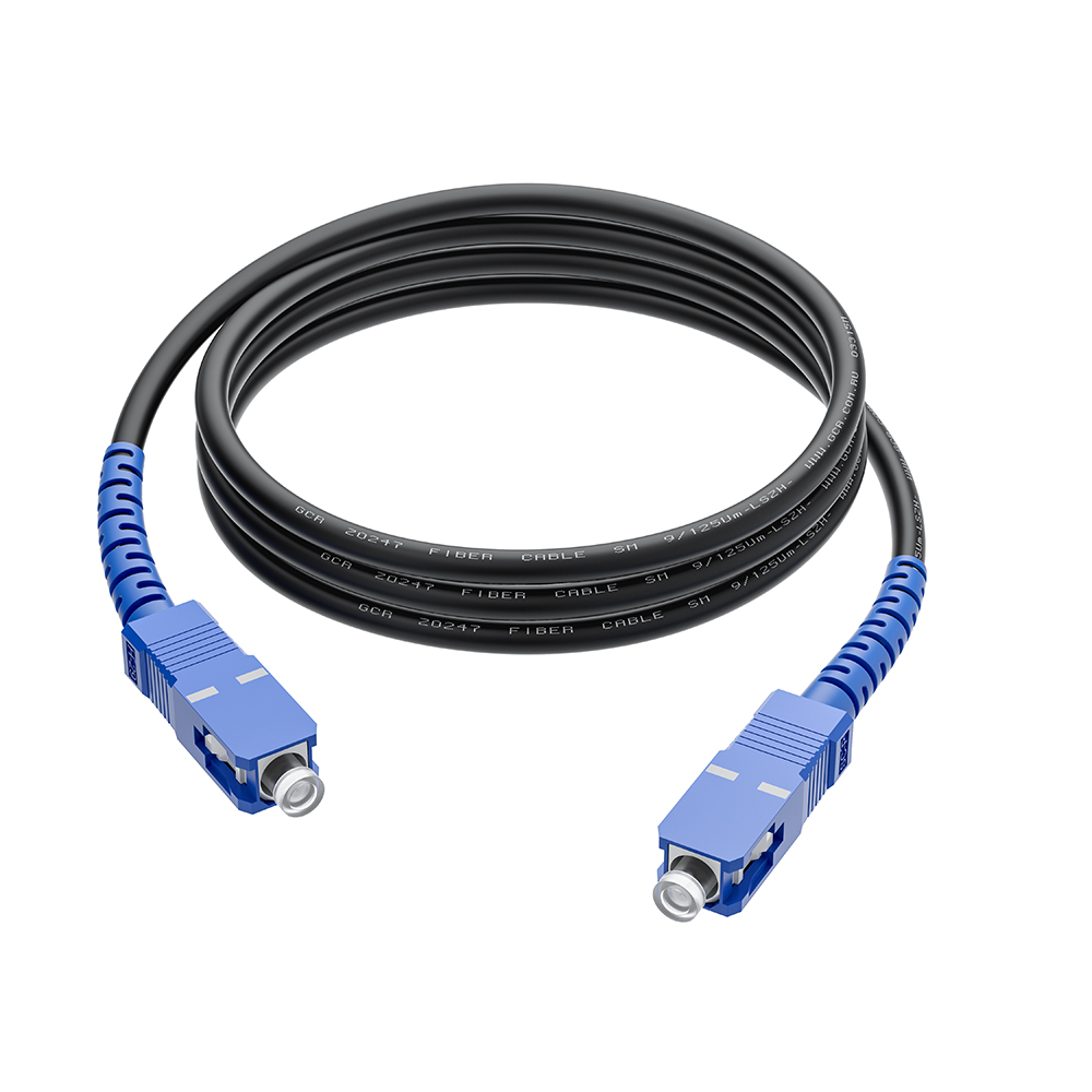GCR PRO Патч-корд оптический SC/UPC SM 9/125 Simplex LSZH