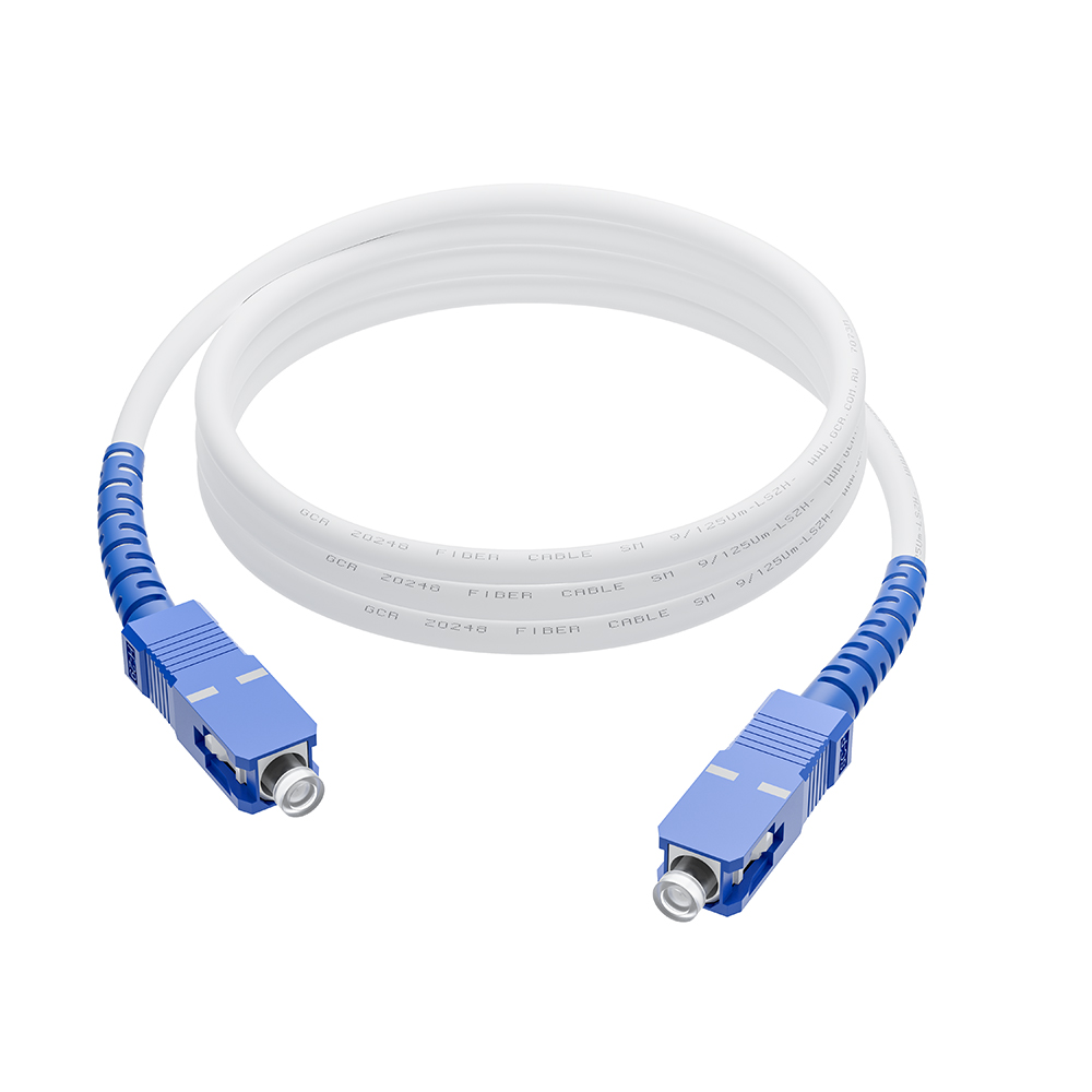 GCR PRO Патч-корд оптический SC/UPC SM 9/125 Simplex LSZH