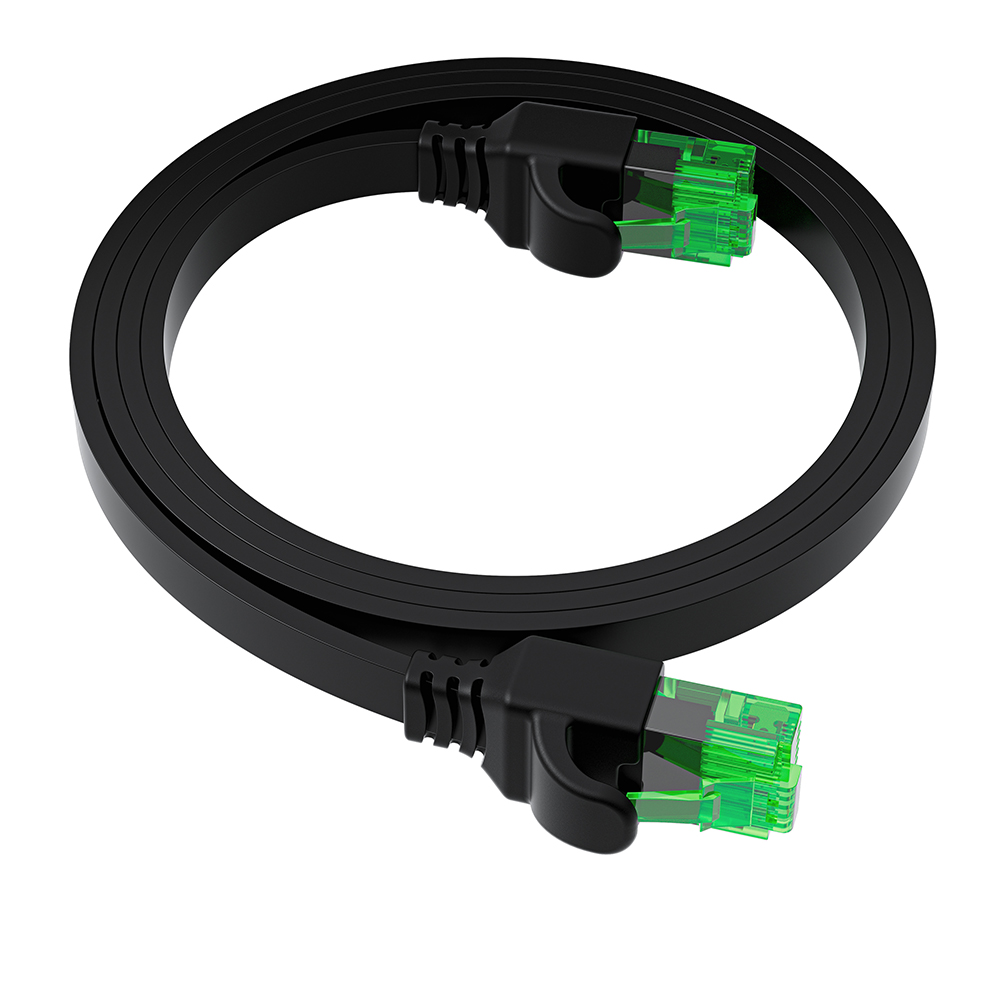 GCR PRO Патч-корд плоский LSZH PROF кат.6 UTP медь RJ45 T568B