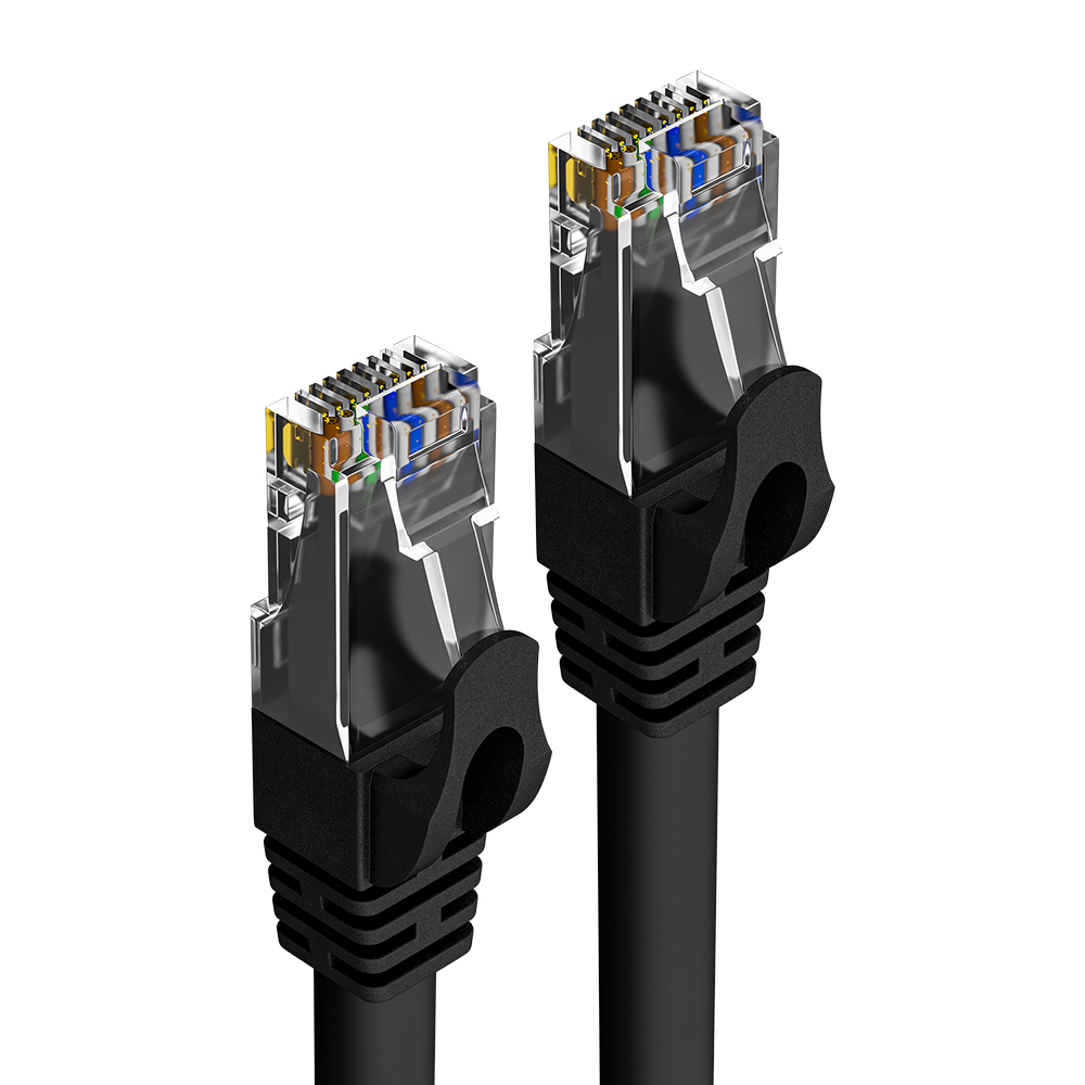 Патч-корд UTP cat.5e 1 Гбит/с RJ45 LAN CCA компьютерный кабель для интернета контакты 24 GOLD