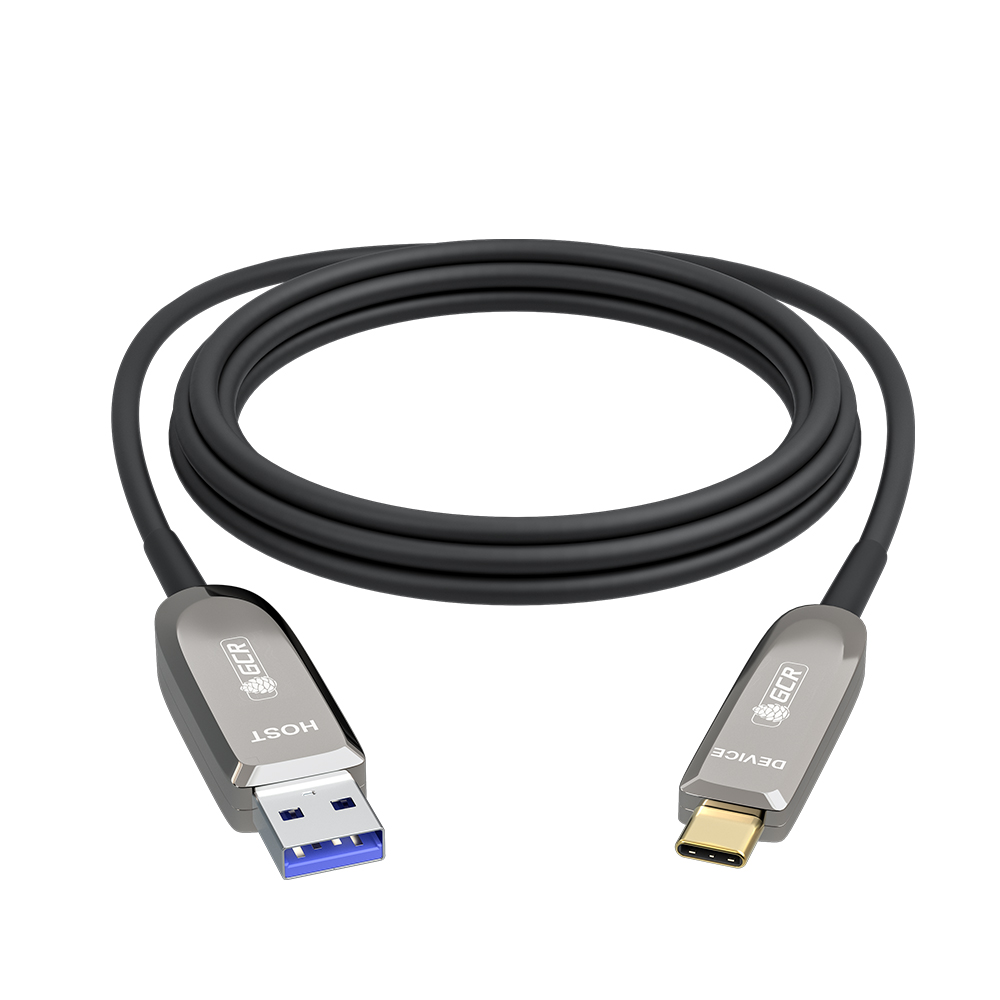 GCR PRO Кабель AOC USB 3.2 Gen 2 AM / Type-C 10 Гбит