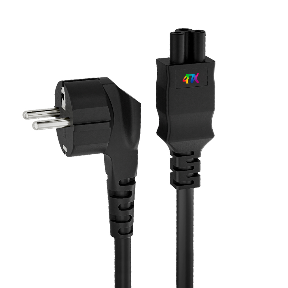 4ПХ Кабель питания евровилка Schuko - C5