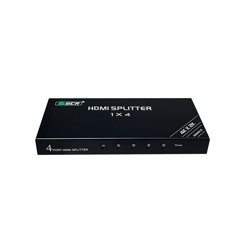 GCR Разветвитель HDMI 2.0 1 на 4 выхода 4К60Hz с функцией масштабирования Scaler HDCP 2.3