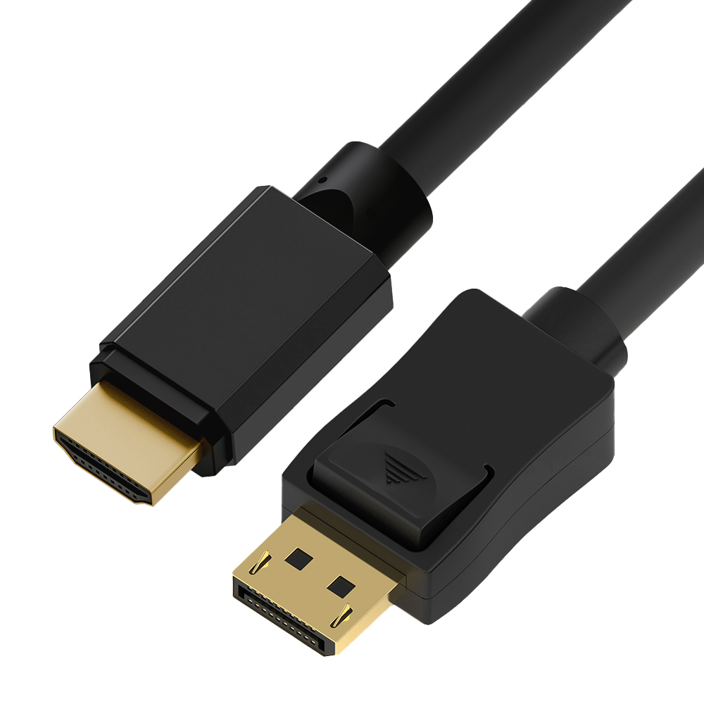 Кабель-переходник DisplayPort / HDMI Ultra HD 4K для компьютера ноутбука монитора ТВ