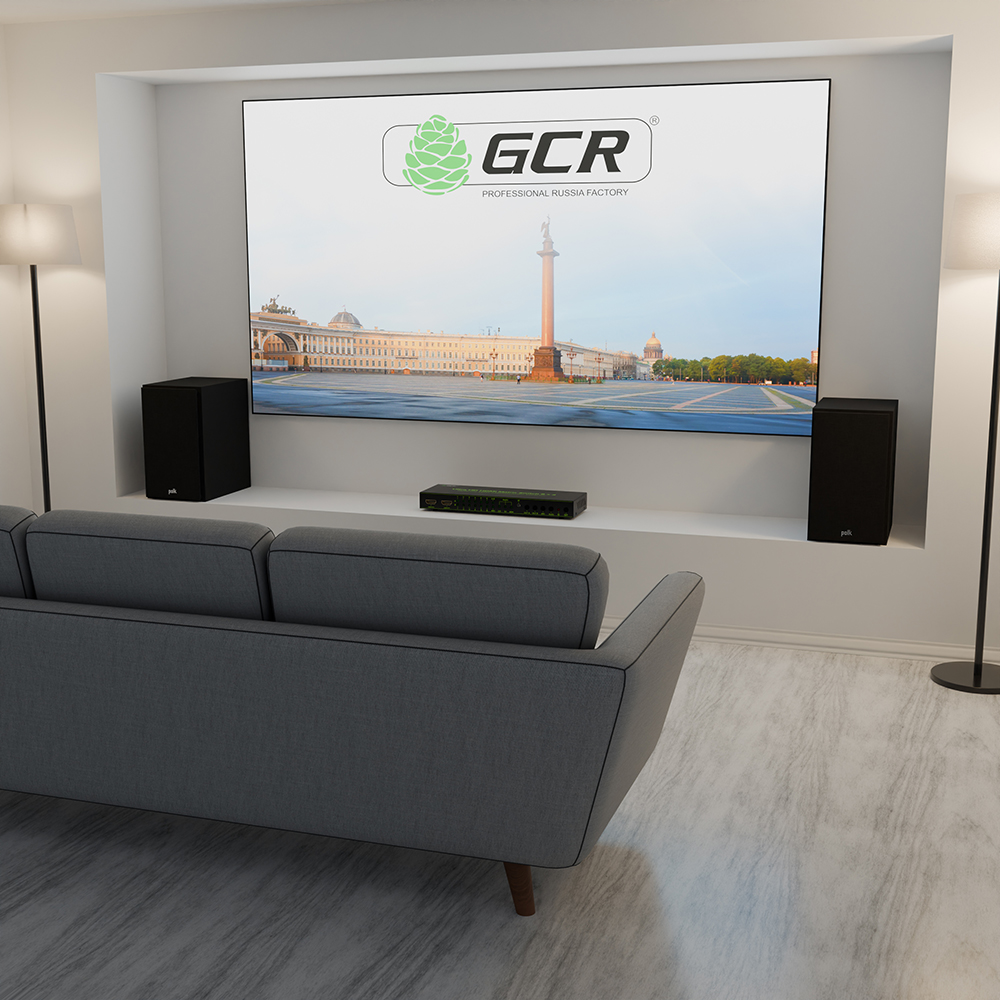 GCR PRO HDMI 2.0 Матрица переключатель 6х2 4K