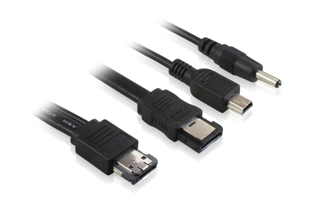 Переходник eSATA / miniUSB + DC на eSATAp Greenconnect GC-ST506