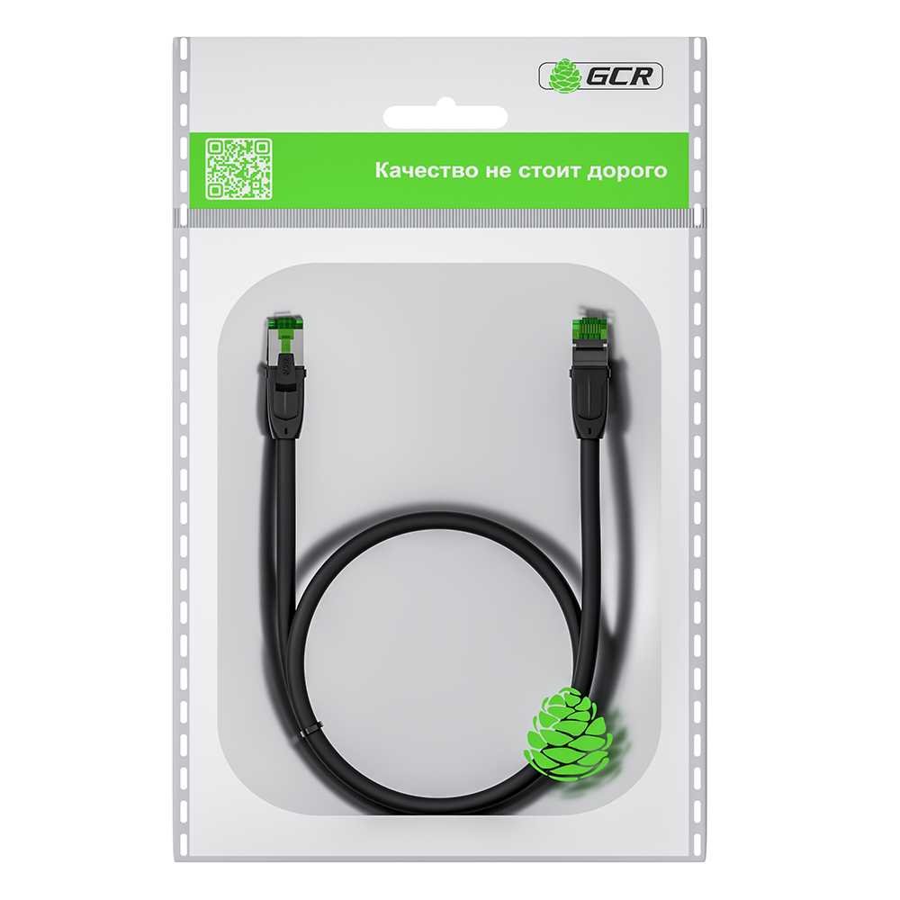GCR PRO круглый UTP Патч-корд кат.6 LSZH PROF прямой медь литой RJ45 T568B