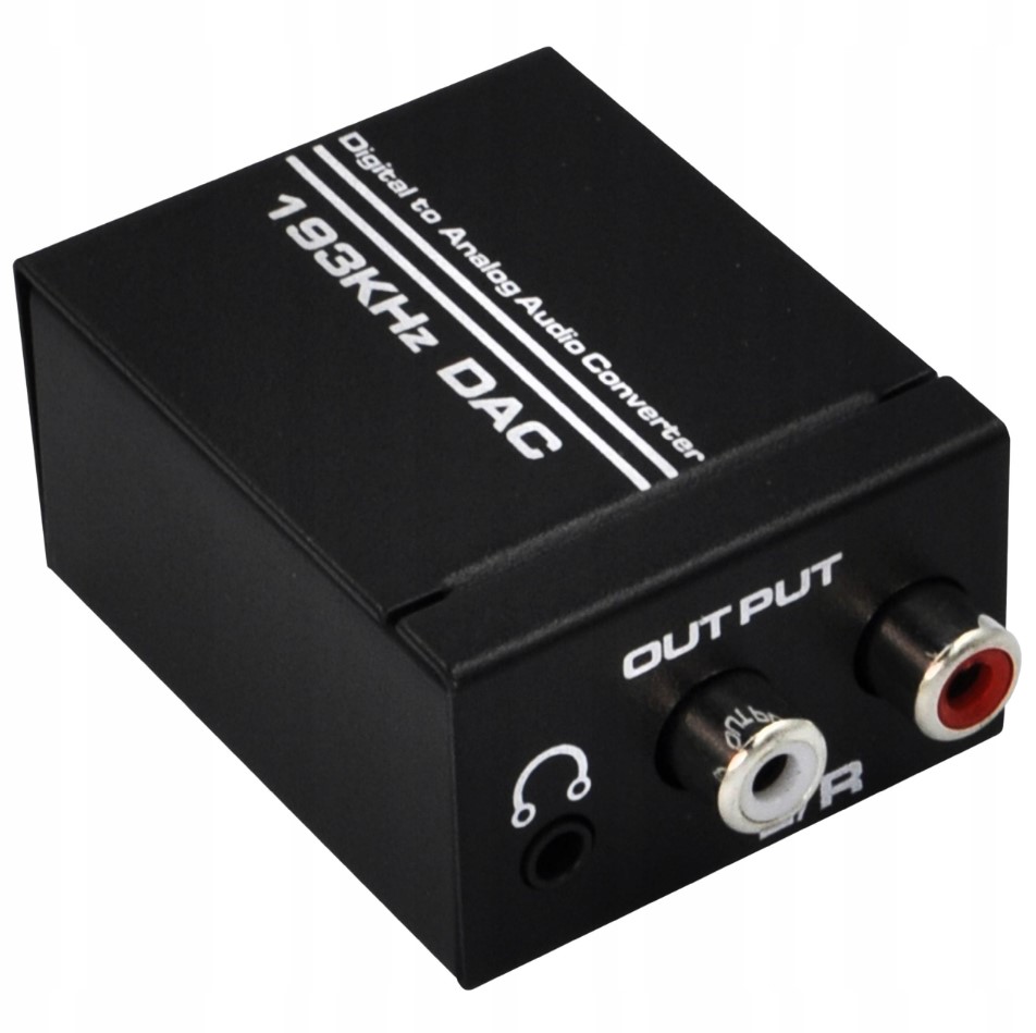 Конвертер аудио Toslink Coaxial на RCA L/R jack 3.5 mm
