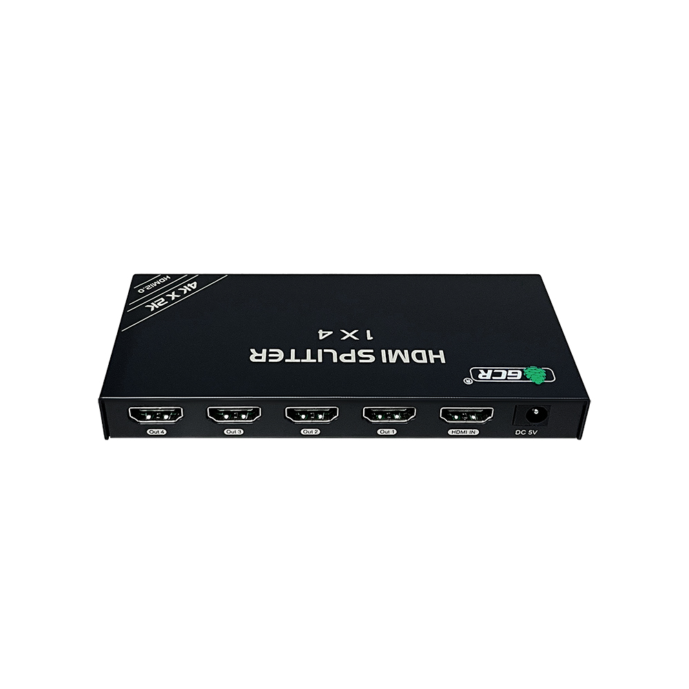 GCR Разветвитель HDMI 2.0 1 на 4 выхода 4К60Hz с функцией масштабирования Scaler HDCP 2.3