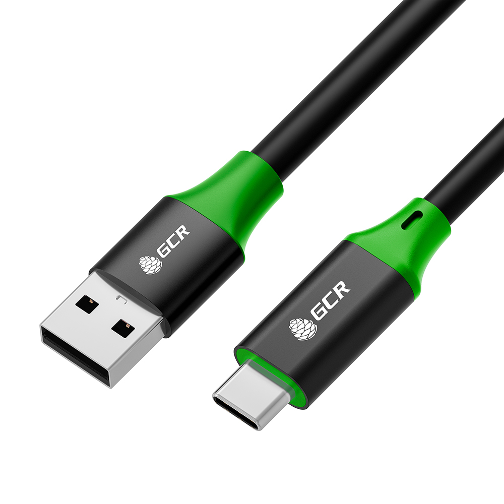 GCR PRO Кабель PROF Type-C USB 2.0 60W PD быстрая зарядка