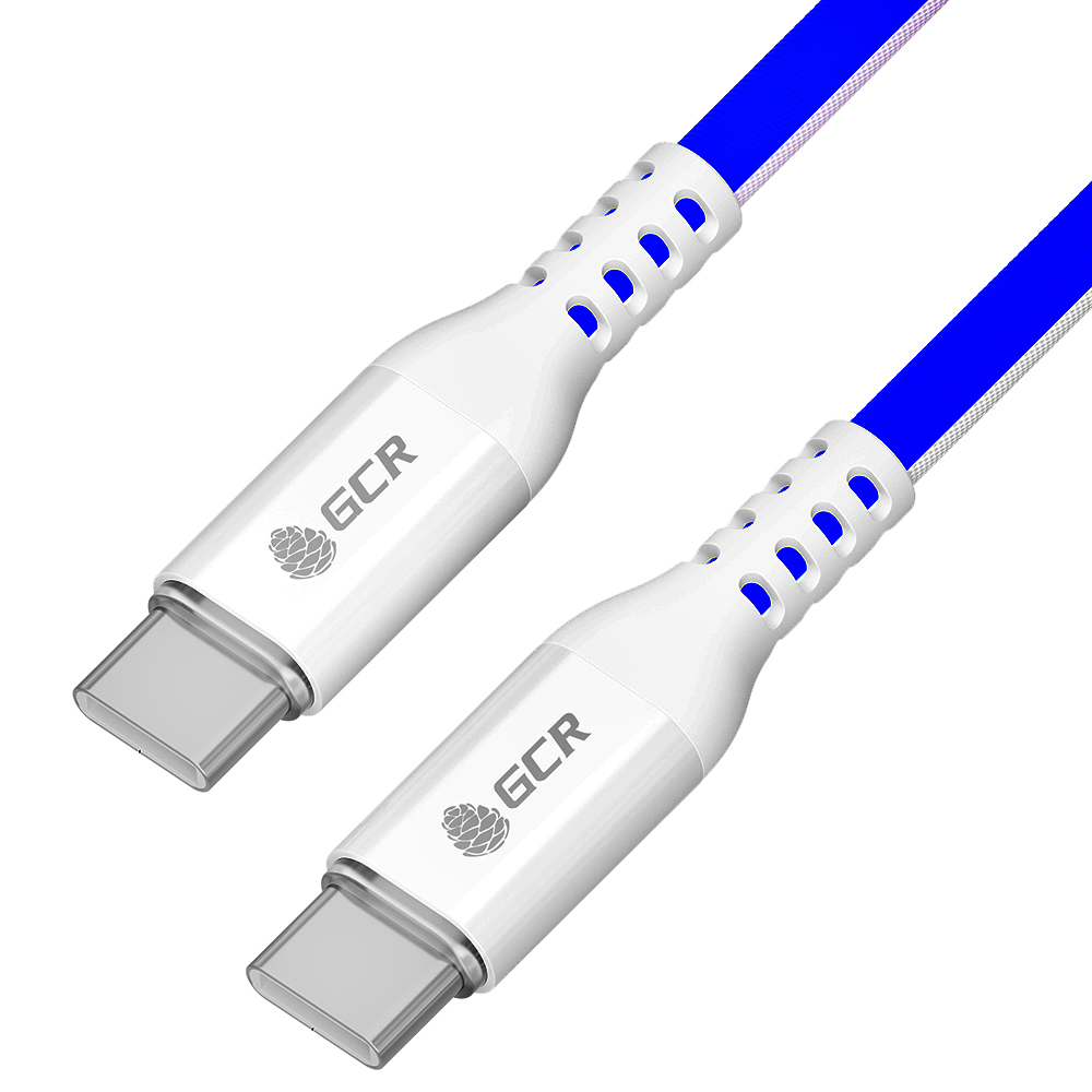 Кабель TypeC-C PD 60W текстильная защита ТРИКОЛОР Россия быстрая зарядка для Samsung Xiaomi MacBook