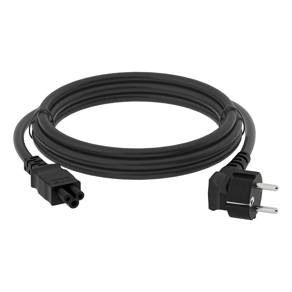 GCR PRO Кабель питания PROF евровилка Schuko - C5 медь