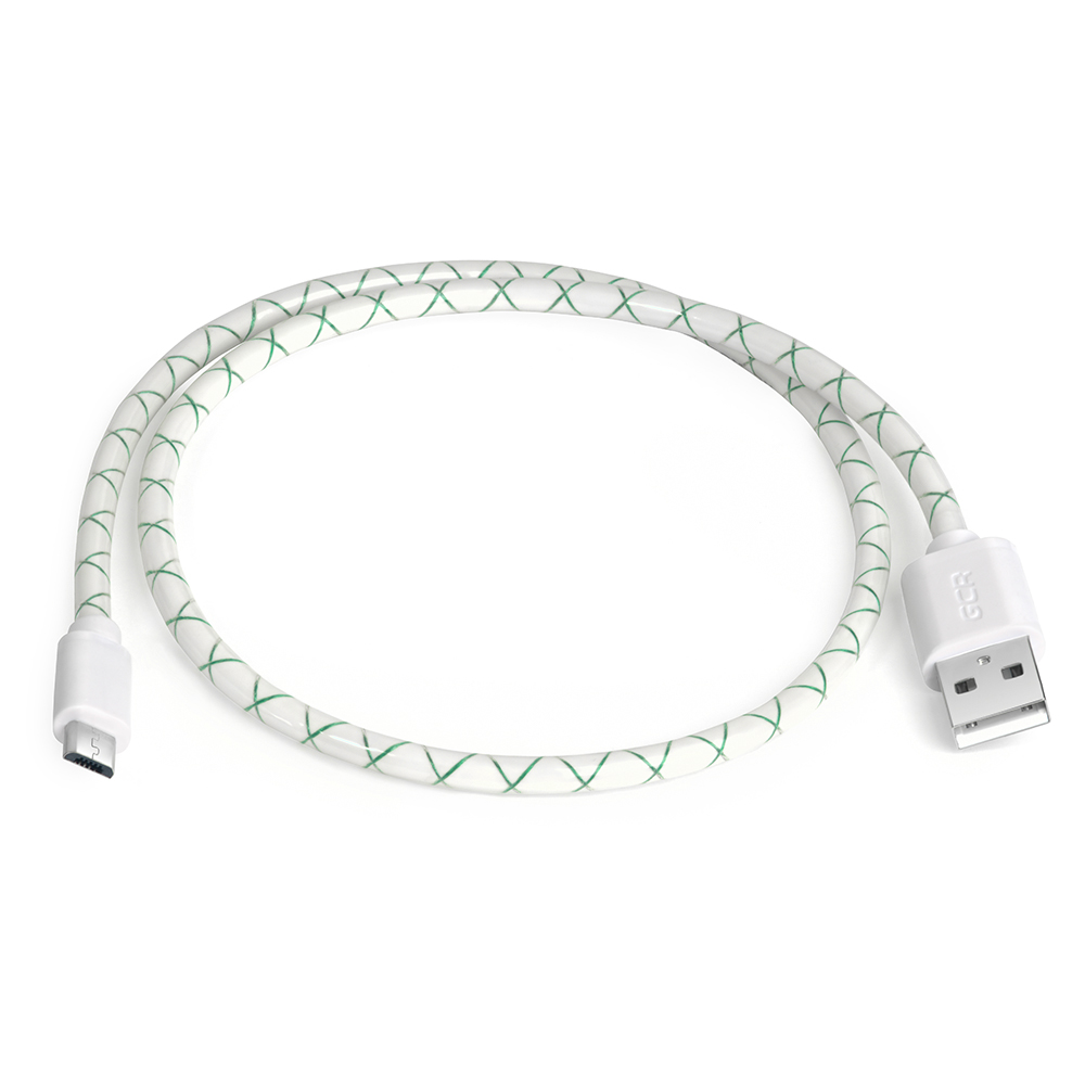GCR PRO Кабель MicroUSB быстрая зарядка QC