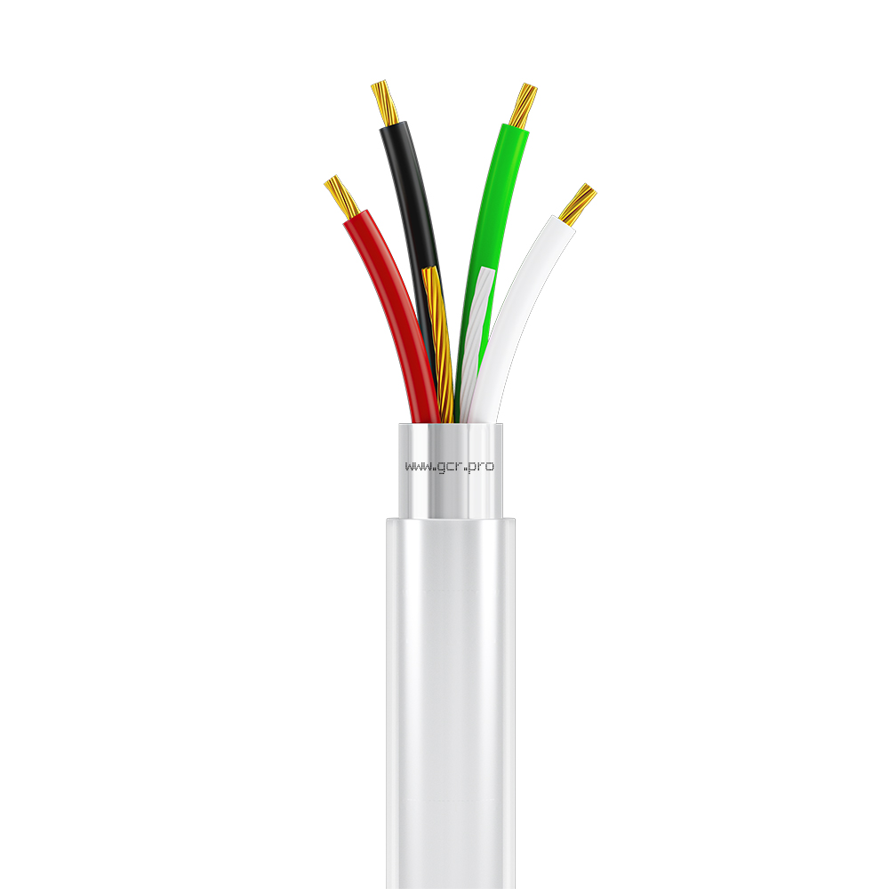 GCR DATA Кабель сигнальный в бухте USB 2.0 медь 4 жилы 28/24AWG многопроволочный экран