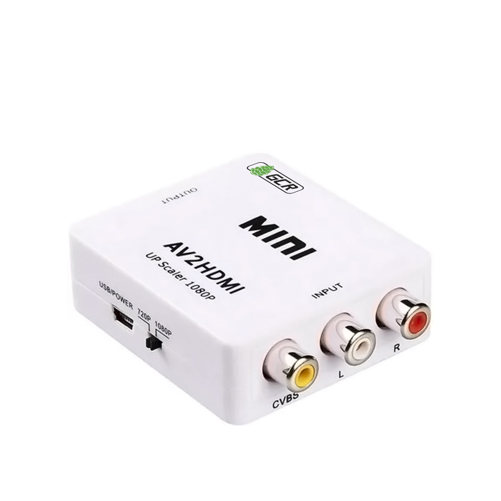 Конвертер AV в HDMI 1.3, PAL, NTSC, SECAM, 1080p