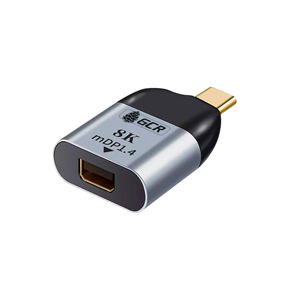 Переходник USB 3.1 Type C - mini DisplayPort 1.4 8K 60Hz M/F для MacBook Pro iPad Pro Samsung Galaxy