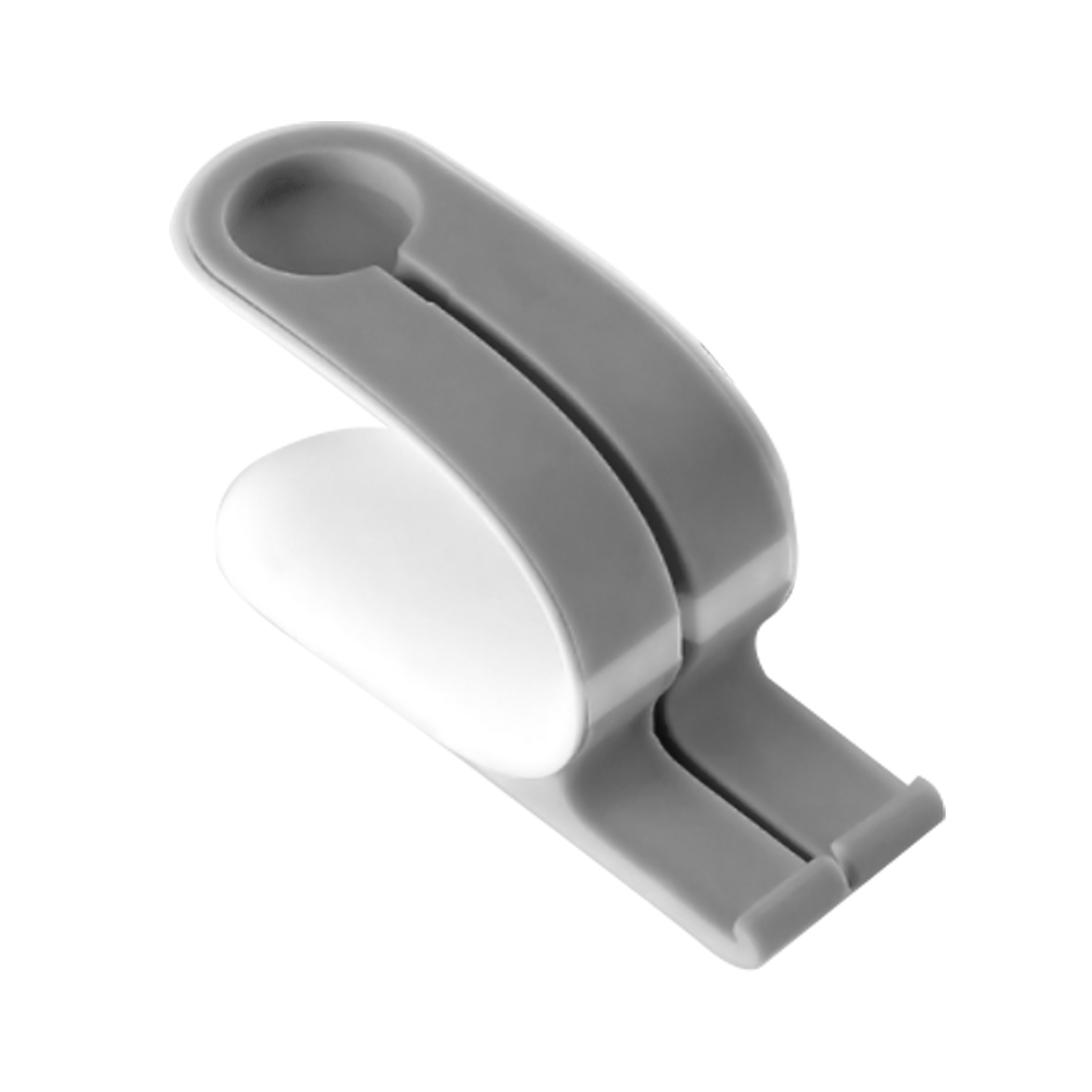 Настольная подставка держатель для Аpple 3 в 1 для iPhone Apple Watch и магнитной зарядки белый + серый