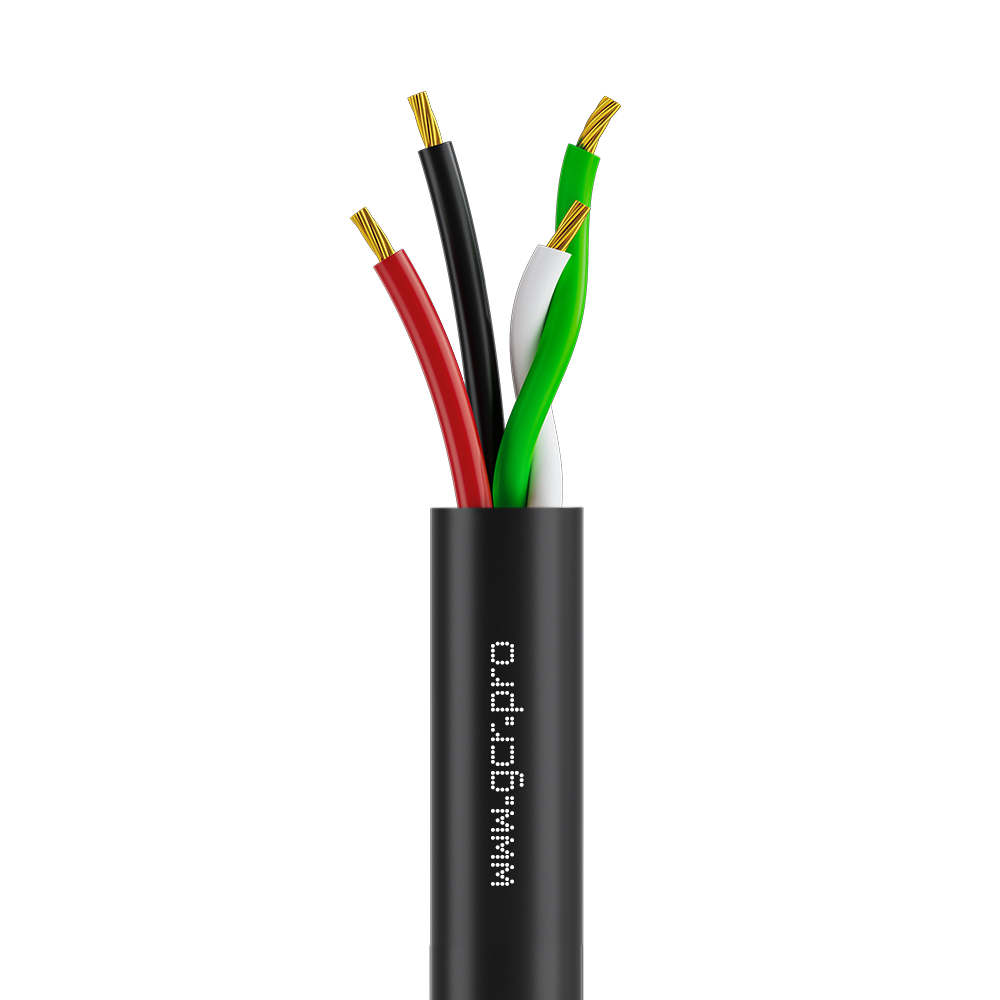 GCR DATA Кабель сигнальный в бухте USB медь 4 жилы 28/24AWG многопроволочный