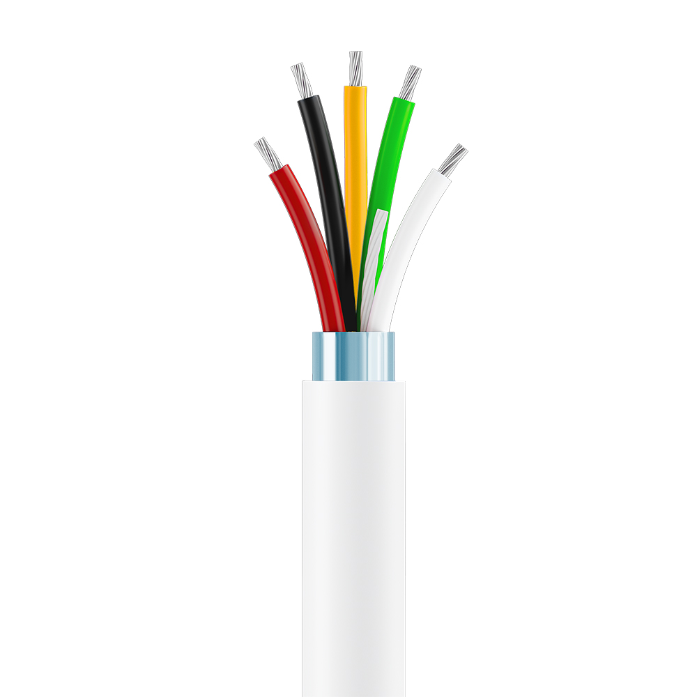 GCR DATA Кабель сигнальный USB 2.0 5 жил 28/22AWG многопроволочный термоэластопласт экран