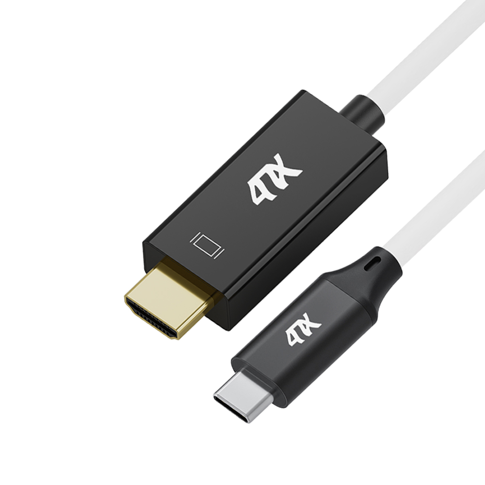 Видеокабель USB 3.1 USB 3.2 Gen 2 Type C - HDMI для ноутбука, планшета, смартфона