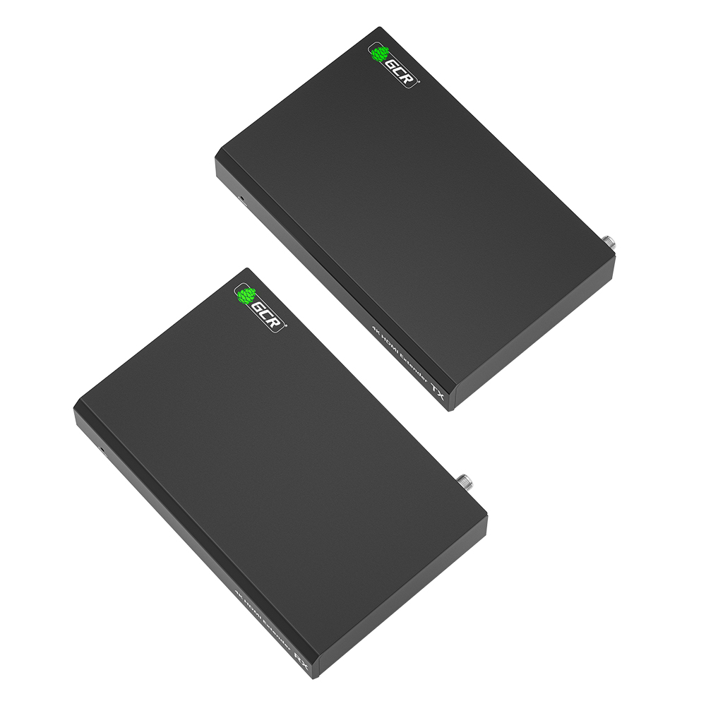 GCR PRO Удлинитель HDMI 2.0 по витой паре до 120м 4K передатчик + приемник ИК-управление RS232