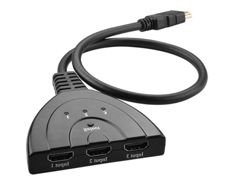 Переключатель HDMI 1.4 3х1 4K 30Hz для ноутбука монитора