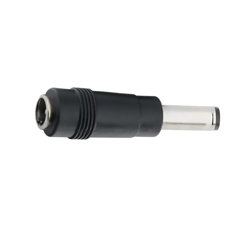 Адаптер переходник питания DC гнездо 5.5х2.1mm (F) на штекер 6.0х4.4mm (M) прямой
