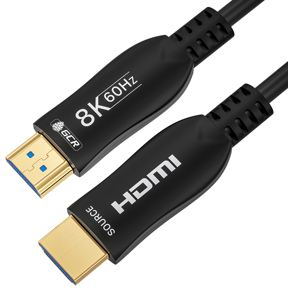 Кабель оптический HDMI 2.1 UHD 8K 60Hz 4K 120Hz HDR 4:4:4 48 Гбит для AppleTV игровых приставок PS5 Xbox X
