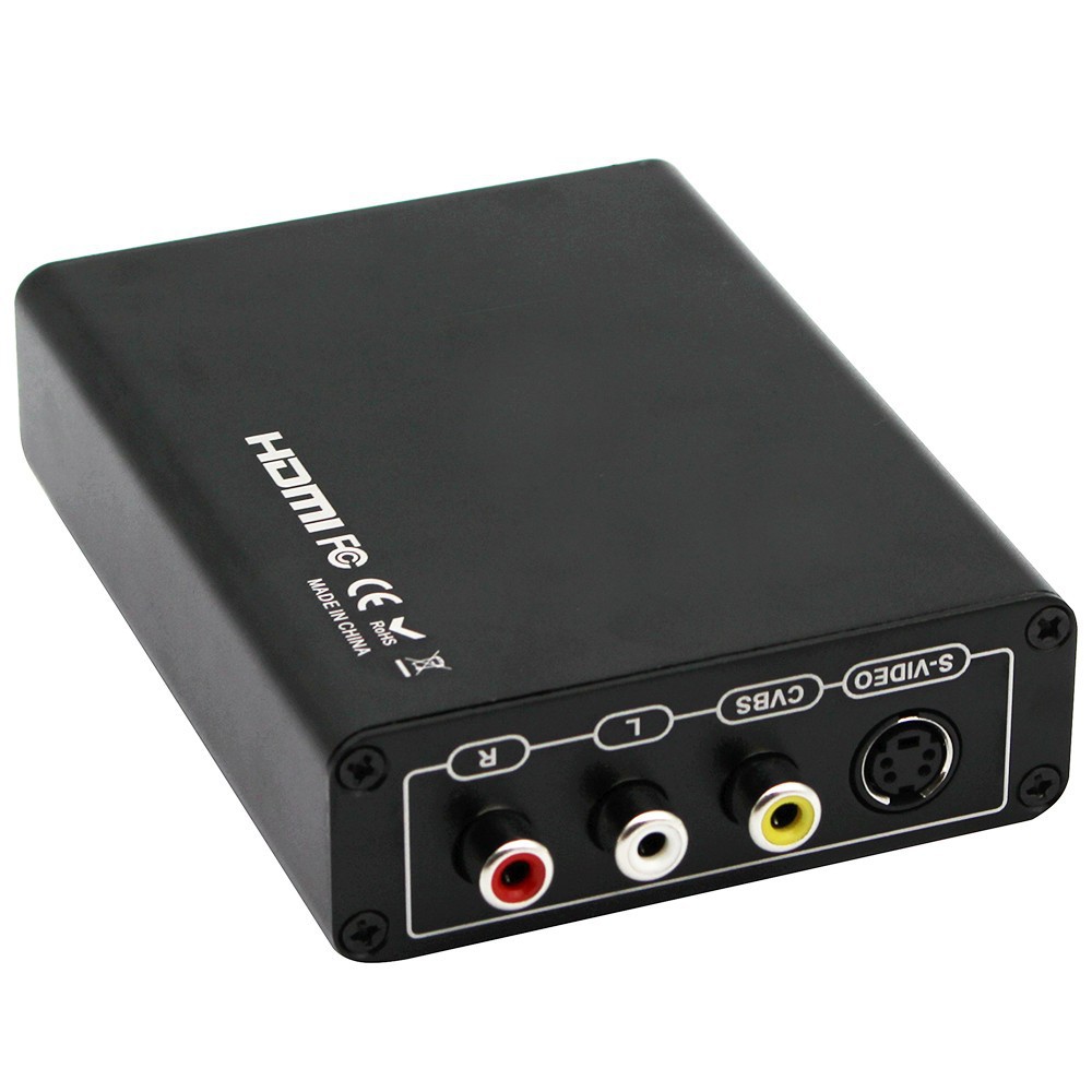 Видео конвертер HDMI 1.3 в Composite / S-video, Greenline, 1080p 60Hz, HDCP 1.4 + 3.5mm мини джек