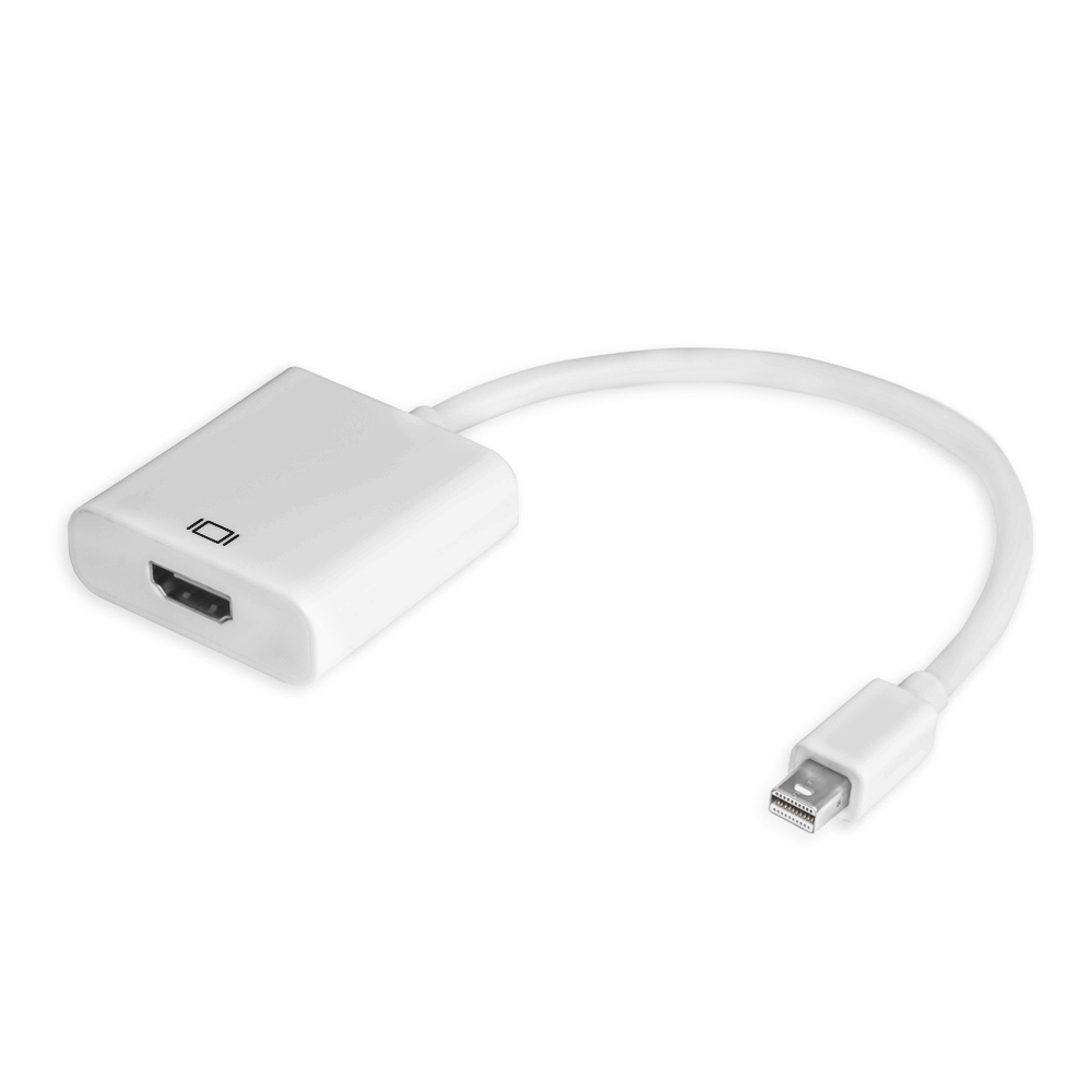 Адаптер переходник mini DisplayPort 20M - HDMI 19F Full HD 10 Гбит/с для Apple MacBook Pro MacBook Air iMac