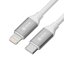 Кабель TypeC Lightning силикон MFI Power Delivery 18W 5A для зарядки iPhone 13 12 11 X 8