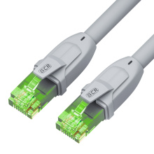 Патч-корд UTP cat.6 10 Гбит/с RJ45 LAN компьютерный кабель для интернета контакты 24K GOLD