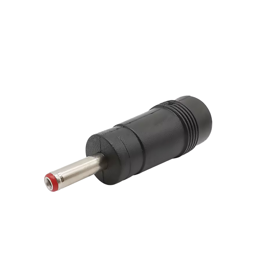 Адаптер переходник питания DC гнездо 5.5х2.1mm (F) на штекер 3.5х1.35mm (M) прямой