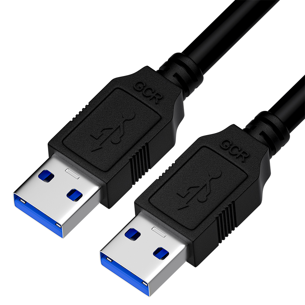 Интерфейсный кабель USB 3.0  AM/AM для высокоскоростного подключения компьютера ноутбука