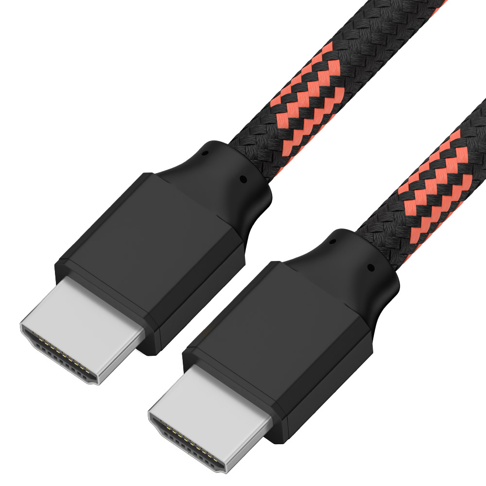 Кабель HDMI 2.0 серия PROF ECO Soft капрон Ultra HD 4K 3D 18 Гбит/с для Apple TV PS4 Xbox One разъемы