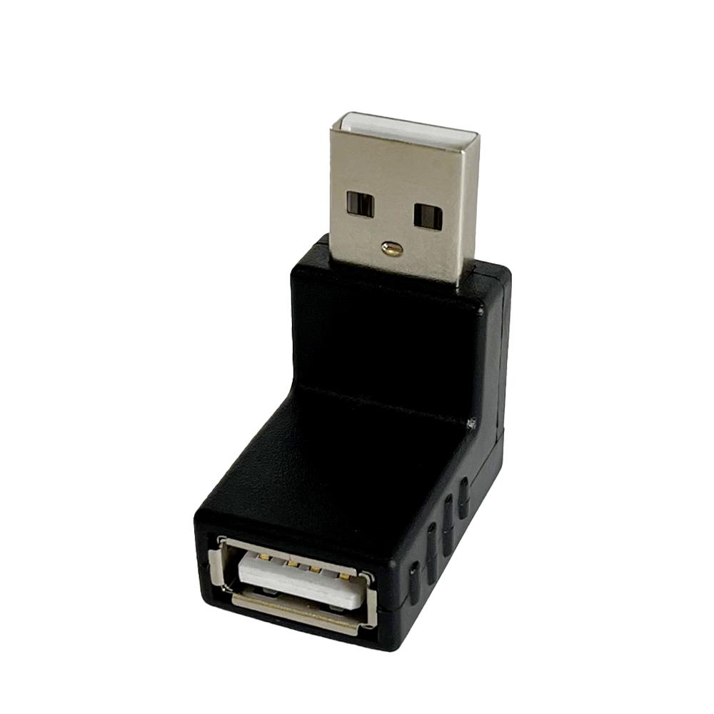 Переходник USB 2.0 AM / AF угловой вверх