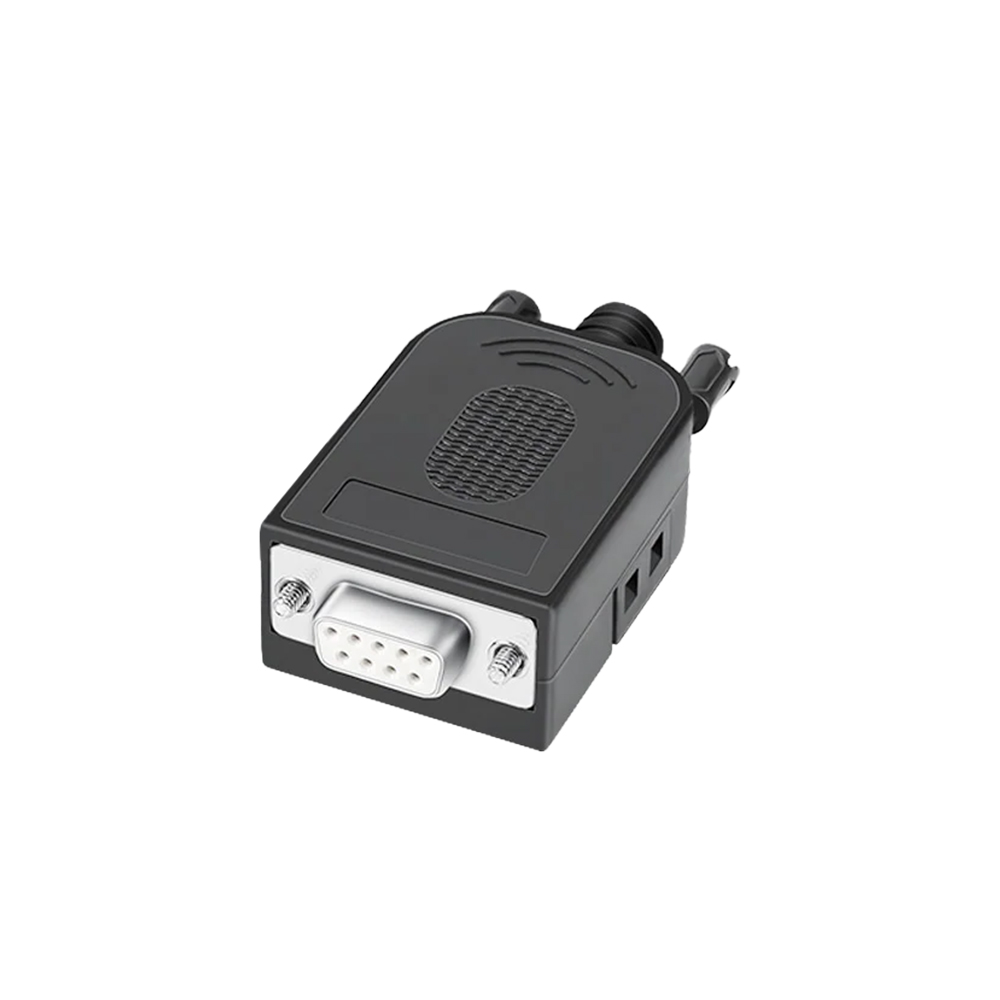 Разъем DIY COM DB9F RS-232 в корпусе пластик